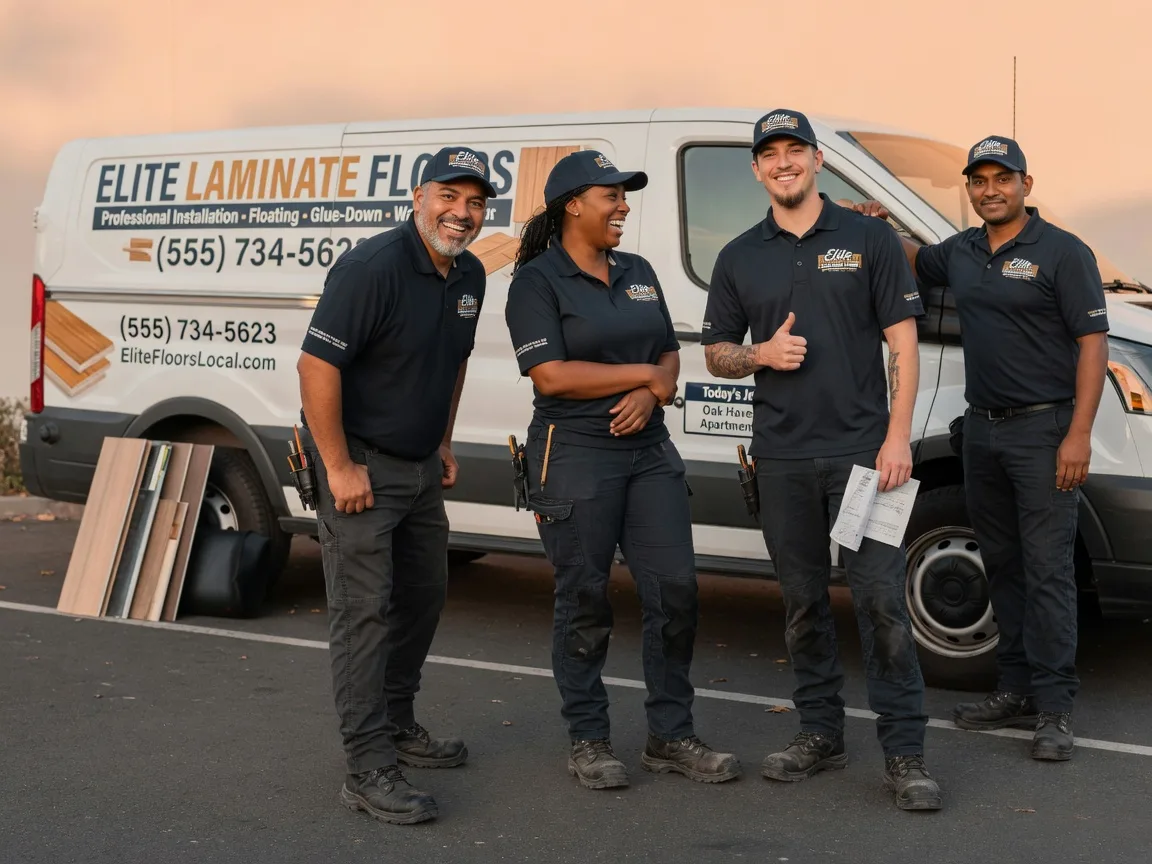 Laminate flooring installation company in Gotham, WI